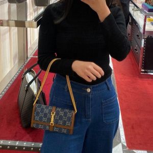 Gucci Denim Crossbody Bag
