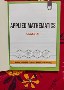 Applied Mathematics Class XI Sample Papers