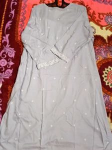 Stylish Grey Kurta