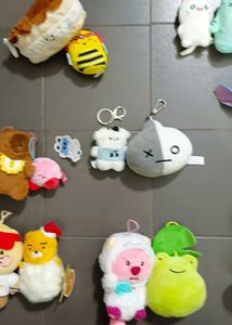 Cute Plush Keychain Collection