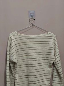 Striped Long-Sleeve Top