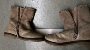 Kids Faux Leather Boots With Bow(2.5-4 yrs)