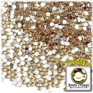 500 gram golden Rhinestone stone