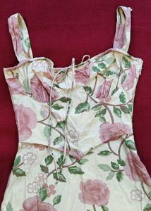Rosy Bustier Dress