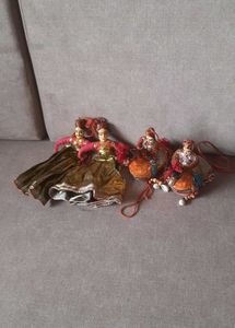Rajasthani folk puppets show pieces