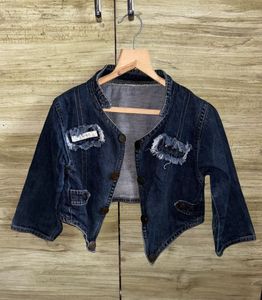 Cropped Denim Jacket