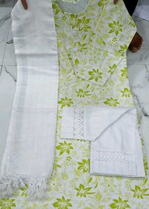 2 Floral Print Salwar Kameez Set