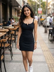 Comfortable Black Lace Trim Cami
