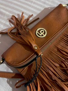 Lino Perros Brown leather Sling Bag