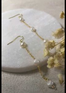Beutiful Korean Pearl Necklace Set