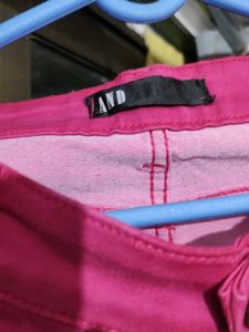 AND denim Pink Jeans Never Used..