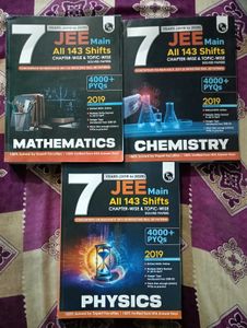 JEE Main 7 Years Solved Papers (Math, Physics, Che