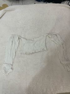 White Crop Top