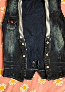 Stylish Denim Vest