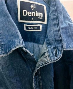 Men's Blue Denim Shirt