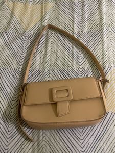 Chic Beige Shoulder Bag