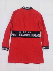 🎈Retro Red Varsity Jacket (L 30 B 17)