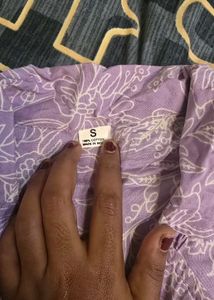 Lavender Print Blazer &amp; Pants Set