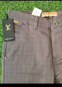 Louis Vuitton Checkered Trousers