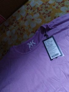 Lavender Crew Neck T-Shirt