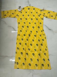 Brand New Yellow kurta Set (GoSriKi)