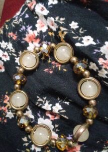 Unique Beaded Charm Bracelet