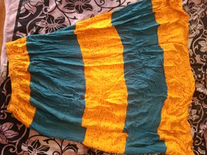 Bohemian Striped  Skirt