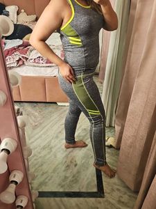 Gray Activewear Set