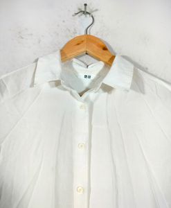 White High Low Shirts (Women's)