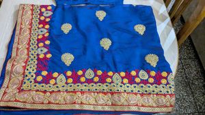 Saree with blouse