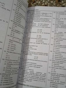 Momentum Booster for NEET Chemistry Class XII