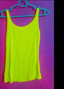 Sheer Shirt With Tank Top
