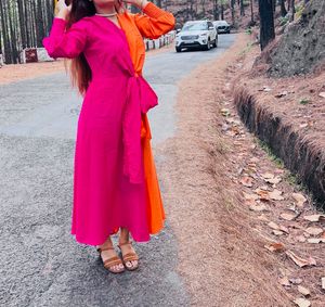 SALE!⚡Vacation Double Shade Gown Dress
