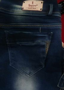 Stylish Blue Denim Shorts