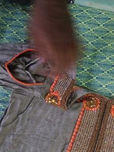 Embellished Kurta Set with Dupatta
