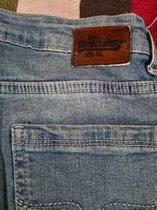 Roadster blue faded boyfriend jeans