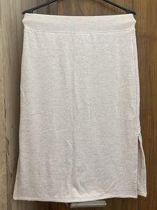 Gap Pink Knit Midi Skirt