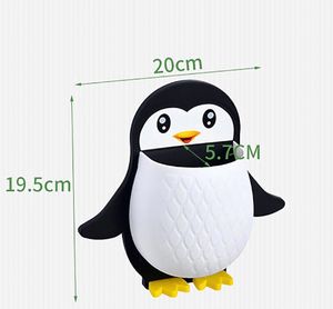 1pcs Penguin Toothbrush Holder With Wall Mounting
