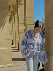 Crochet Knit Cardigan
