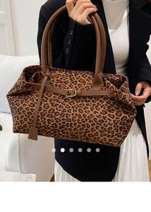 Leopard Print Shoulder Bag