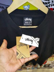 STUSSY BOXY FIT GRAPHIC PRINTED OVERSIZE TEE 🔥🔥
