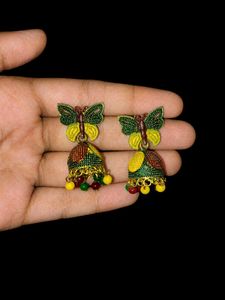 Colorful Butterfly Earrings
