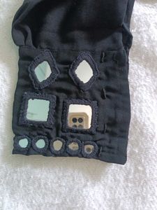 Black Mirror Work Blouse