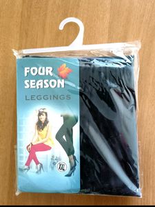 Ankle Length Leggings XXL Black