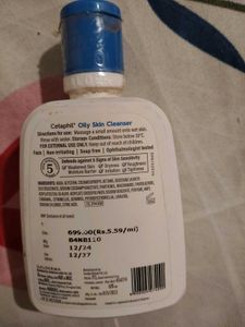 Cetaphil oily skin cleanser