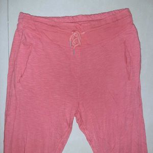 🧡💕 Soft Pink-Orange Drawstring Jogger Pants