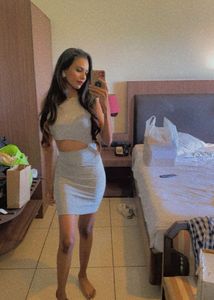 Sparkly Cutout Mini Dress