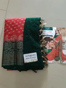 Saree Chikankari Blouse Design