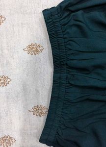 Elegant Teal coord Set with Embroidery