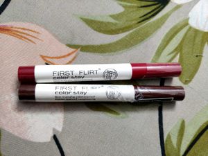 First Flirt Color Stay Matte Lipsticks (2 shades)